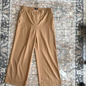 Saint & Sofia classic Argent Wide Leg Tan Pants